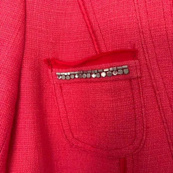 WHBM coral jacket - Picture 4 of 6